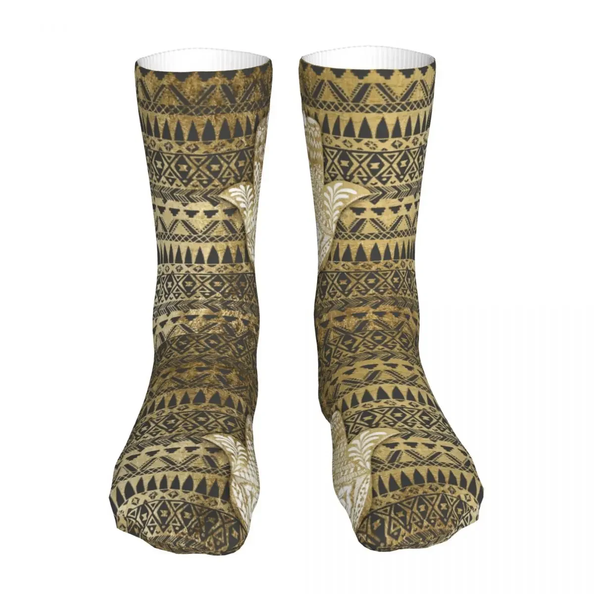 Compression Faux Print Gold Hamsa Women Socks 2022 Men Hand of Fatima Sports Socks