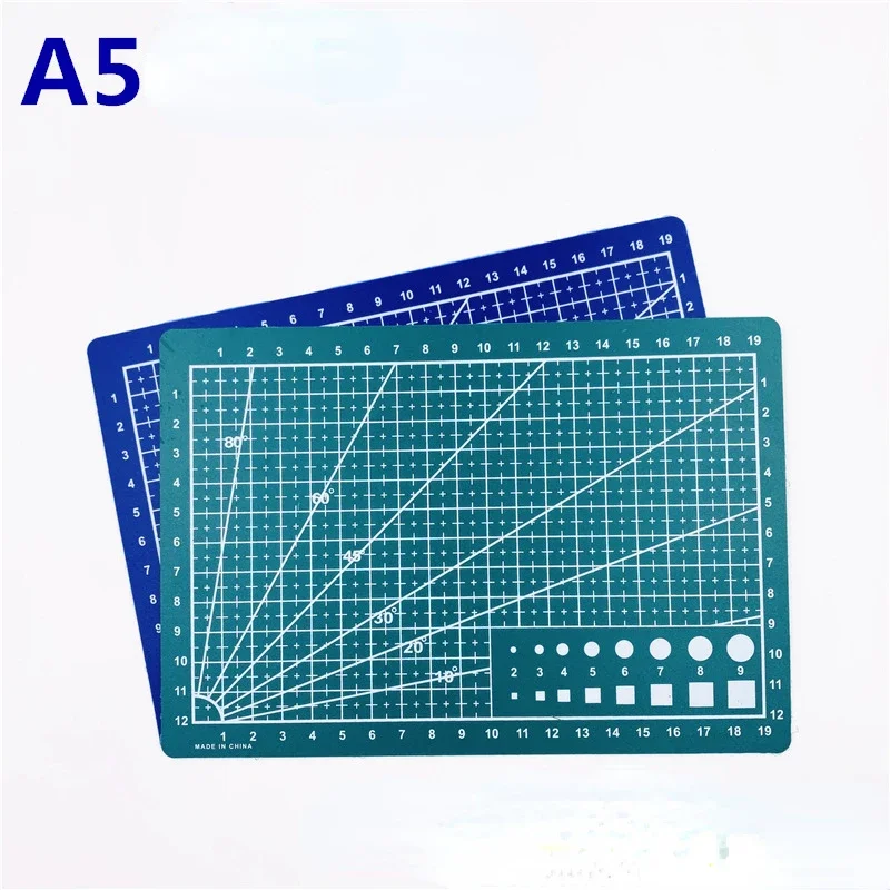 New A5 Double Side Craft Cutting Mat Cutting Board Sewing Pad Artist Carving Tool Handmade Crafts DIY Props 6 colors Custom Logo