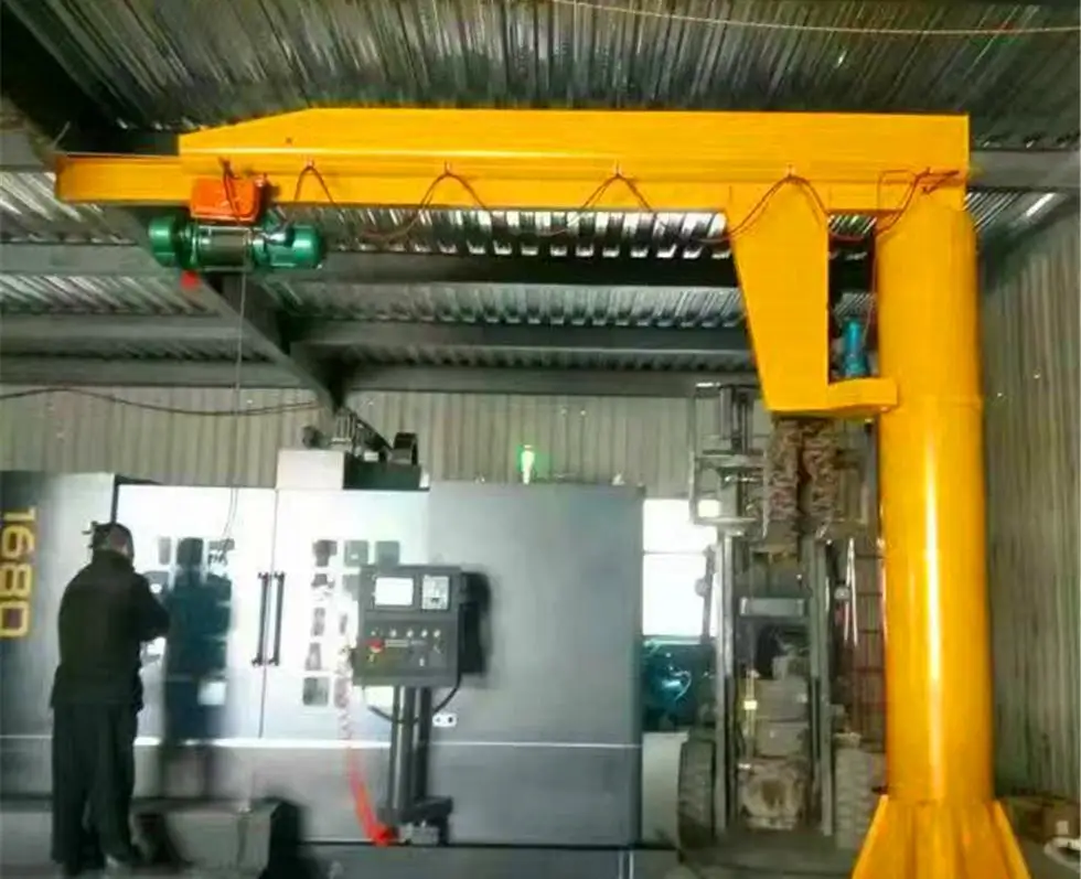 BZD 90/180/270/360° Electric Hoist Trolley Cantilever Crane with Remote Control