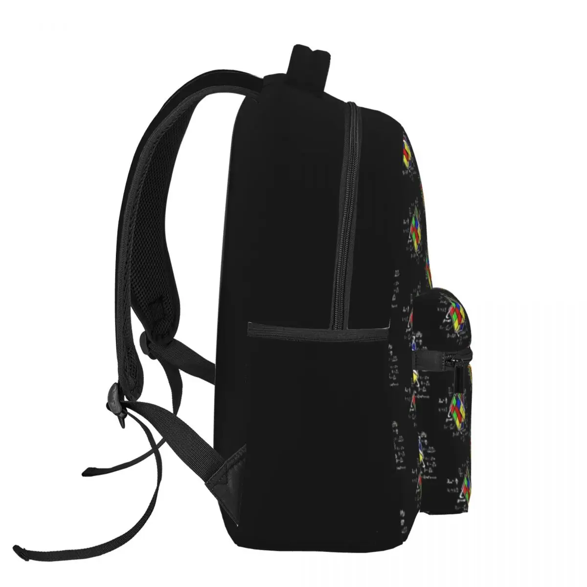 Rubik:Cube Retro Vintage School Bag zaino zaino per adolescente donna uomo bambini zainetto Bagpack classe adolescenti 16 pollici