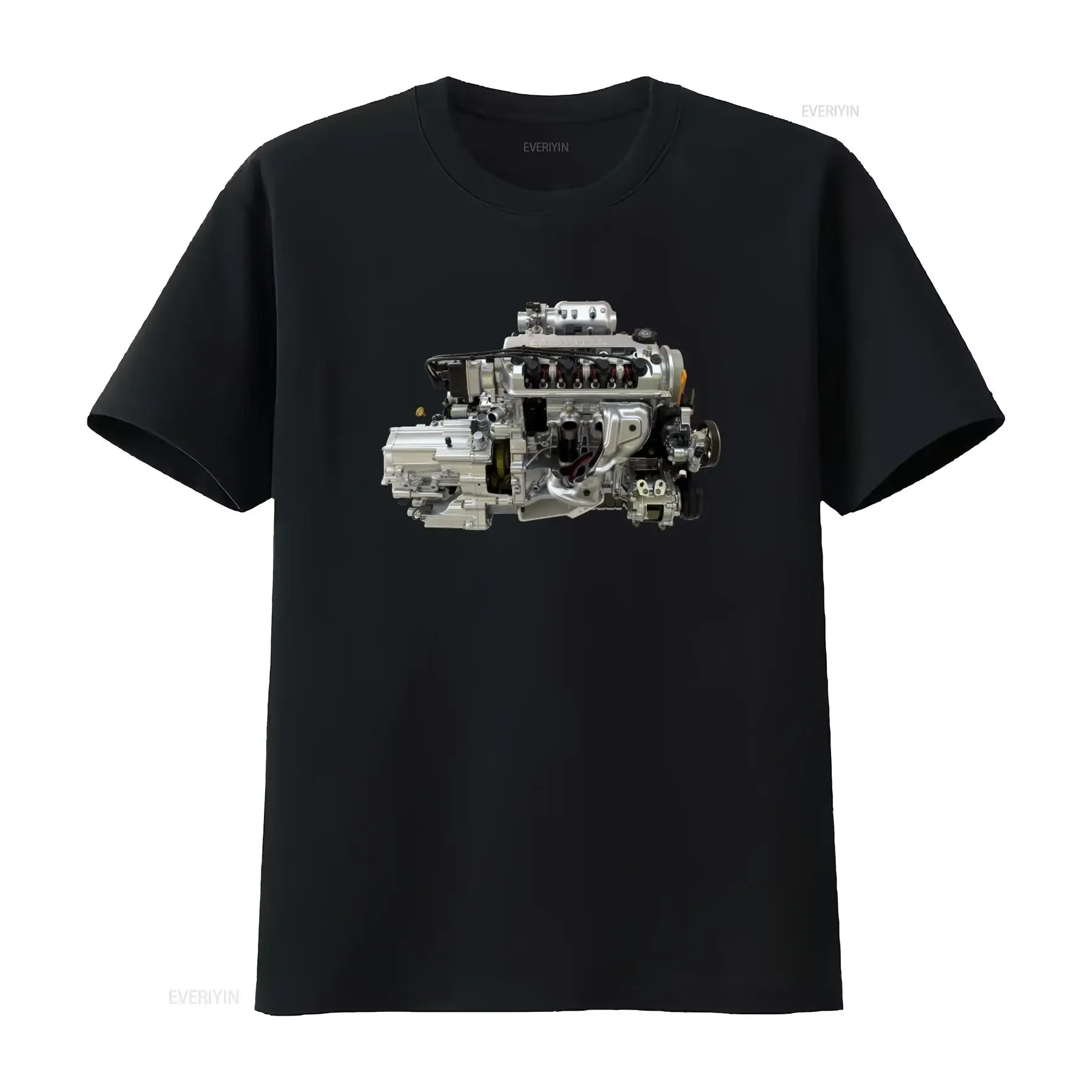 D16Y8 D16A6 D16A1 D Series Engine Manifold Pistons Valve Spring Headers T Shirt for Car Enthusiasts vintage Washed Stretched