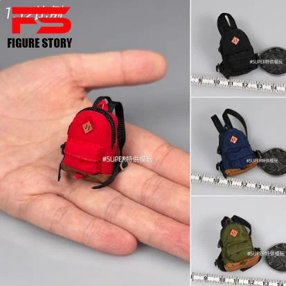 

1/12 Scale dolls accessories backpack fit 6'' action figure body model