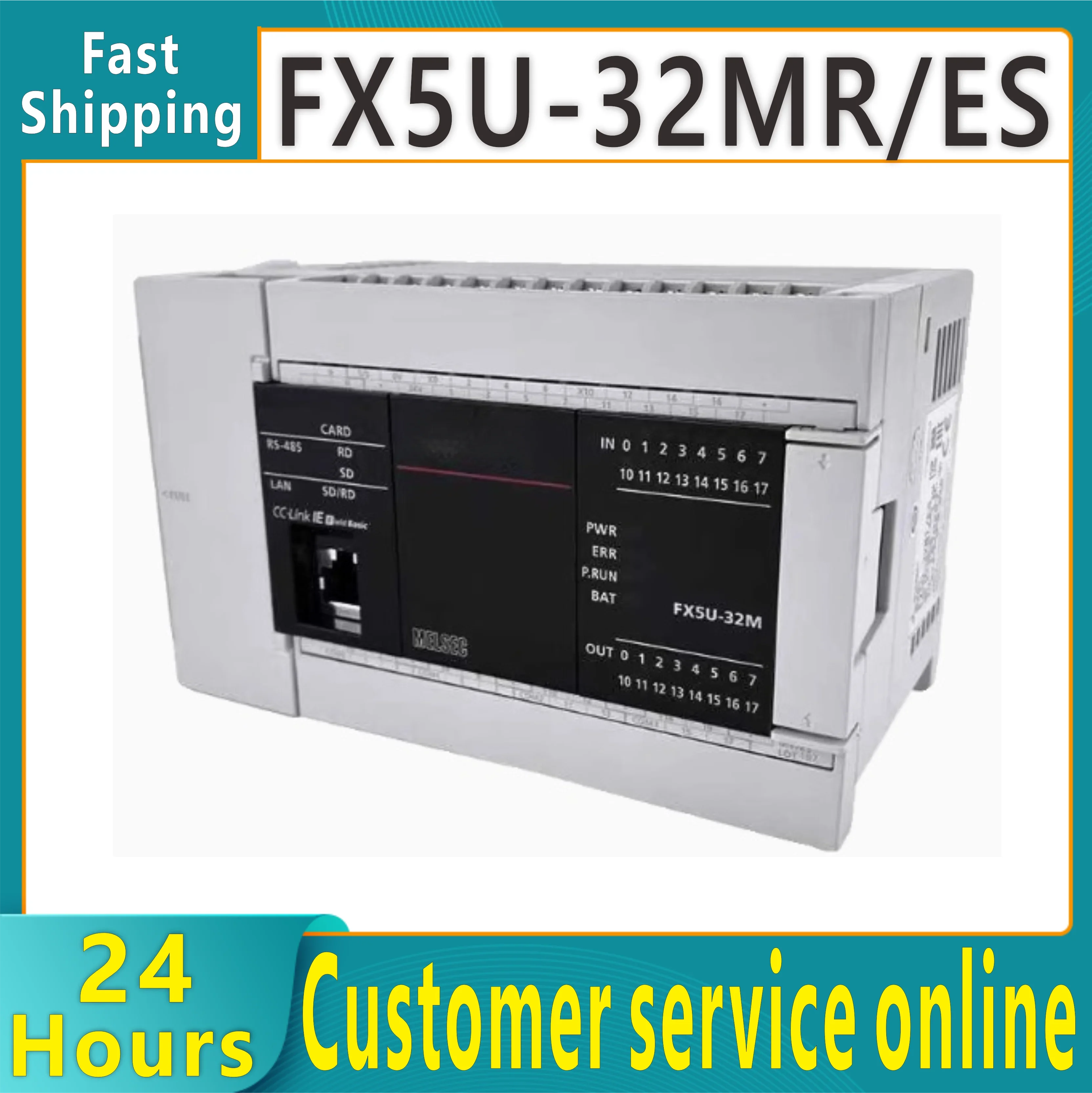 New original module FX5U-32MR/ES FX5U-32MT/ESFX5U-64MR/ES FX5U-64MT/ES FX5U-80MR/ES FX5U-80MT/ES
