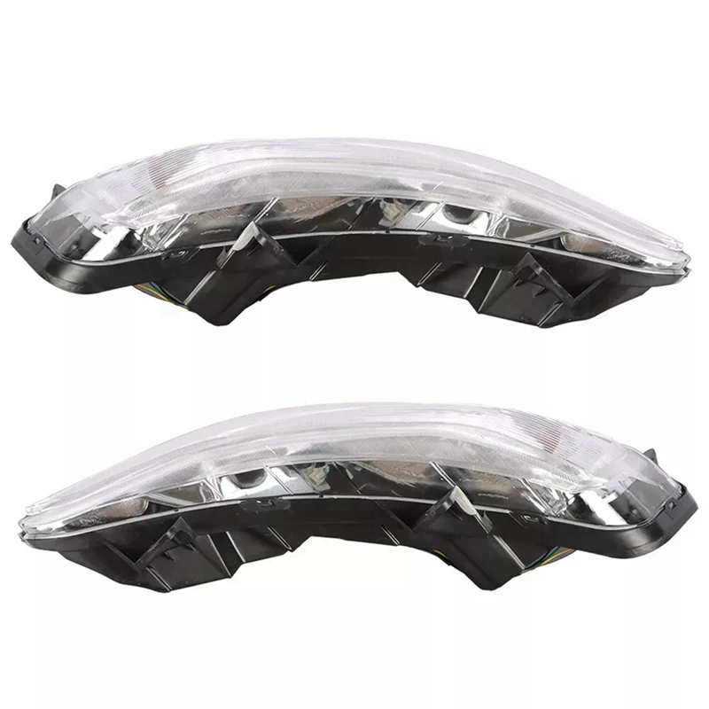 Car Bumper Turn Signal Lights W/ LED DRL Passage Fog Lamp For Chevy Malibu 2019-2022 84575553, 84575552