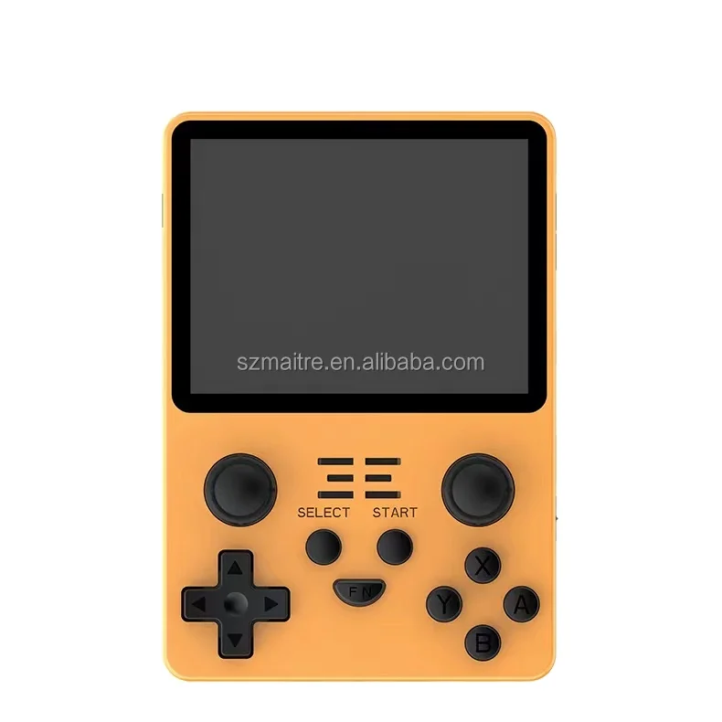 

Handheld Powkiddy Rgb20S Game Console with 3.5-inch Ips Screen Dual Rocker Games Children's Gifts