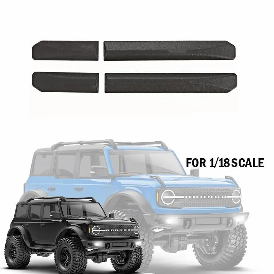 

TRX4-M Nylon Three-dimensional Anti-scratch Plate Accessories for 1/18 RC Crawler Car Trax/as TRX4M Bronco Upgrade Parts