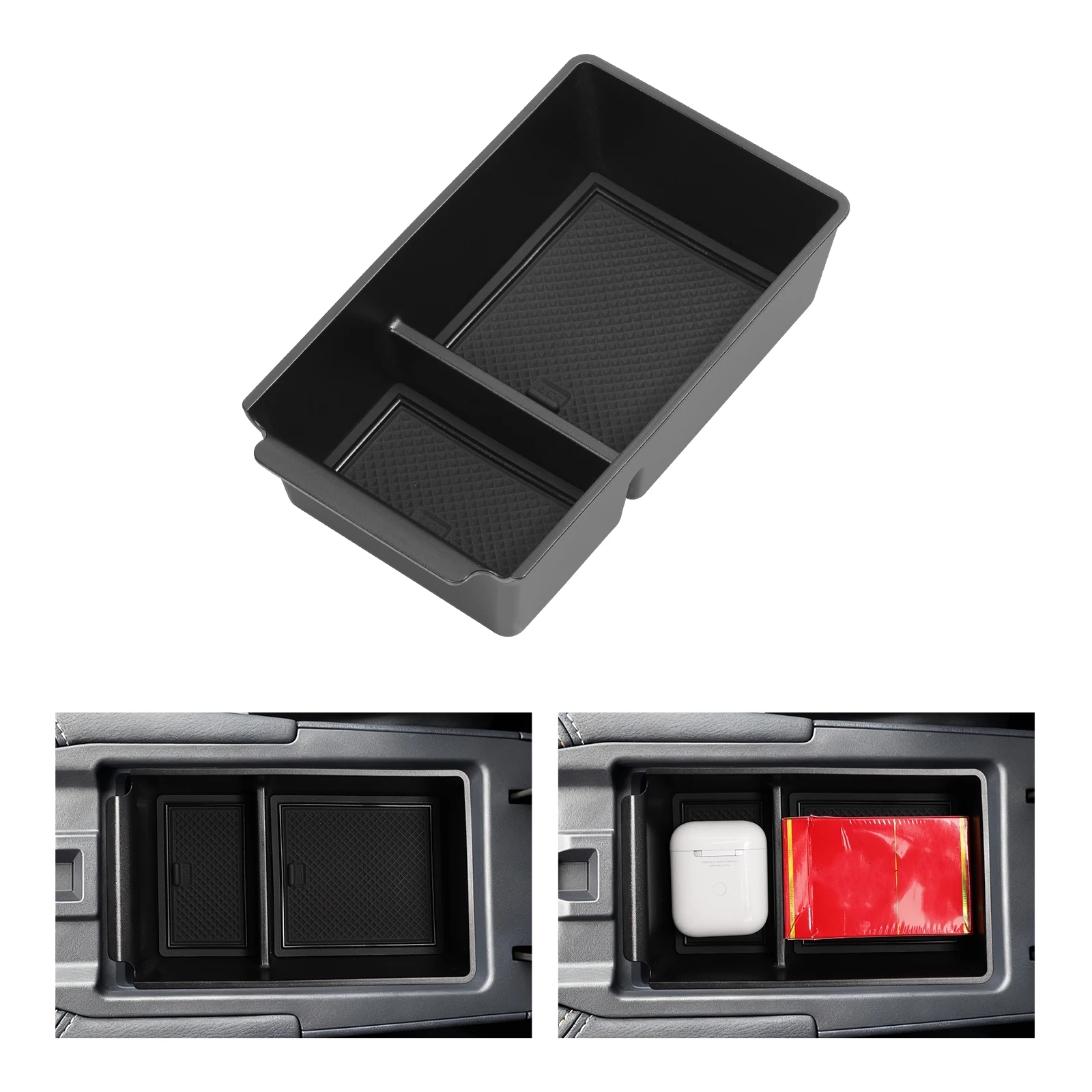 لنيسان ركلات 2025 (النسخة الأمريكية الشمالية) صندوق تخزين السيارة الملحقات الداخلية وحدة التحكم المركزية مسند الذراع تخزين ترتيب صينية #1