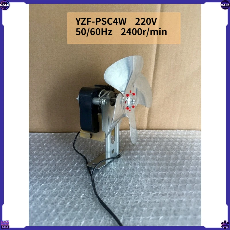 El refrigerador del refrigerador parte el motor del congelador YZF-PSC4W PSC4W motor del ventilador de enfriamiento con la aspa