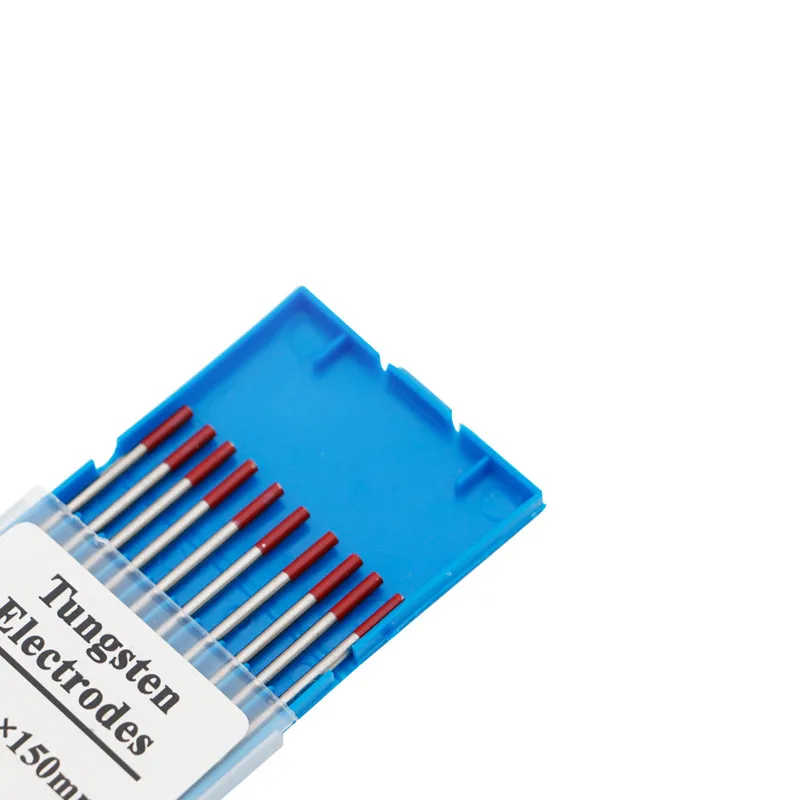 10 pz/scatola Argon Saldatura Ad Arco di Tungsteno Ago/Asta di tungsteno tungsteno Elettrodi 1.0/1.6/2.0/2.4/3.0/3.2/4.0mm WT20 WC20 WL20 WL15 WZ8 WP WY20