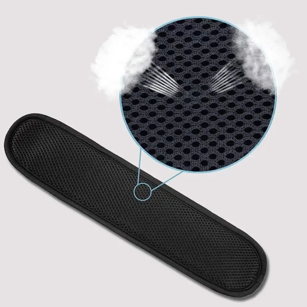 استبدال حزام الكتف وسادة عدم الانزلاق انفصال حقيبة كمبيوتر محمول حزام وسادة تنفس على ظهره وسادة الكتف حقيبة الملحقات #3