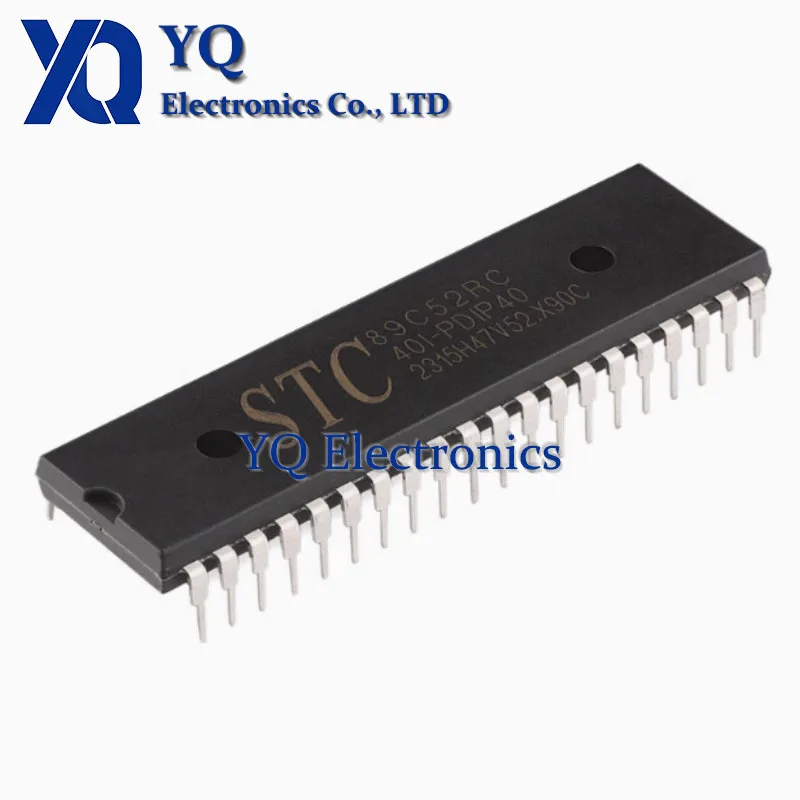 

5PCS/lot New OriginaI STC89C52RC-40I-PDIP40 TC89C52RC 89C52RC DIP-40 Single chip microcontroller chip