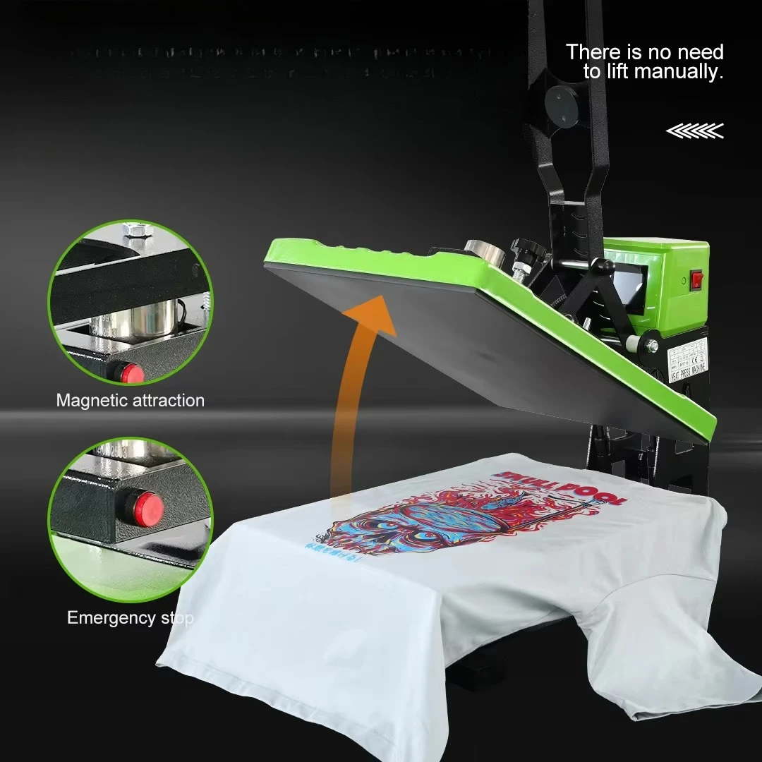 Auplex flat 40 * 60cm automatic opening with slide out drawer free delivery hot press large machine 16x24 automatic opening AP17