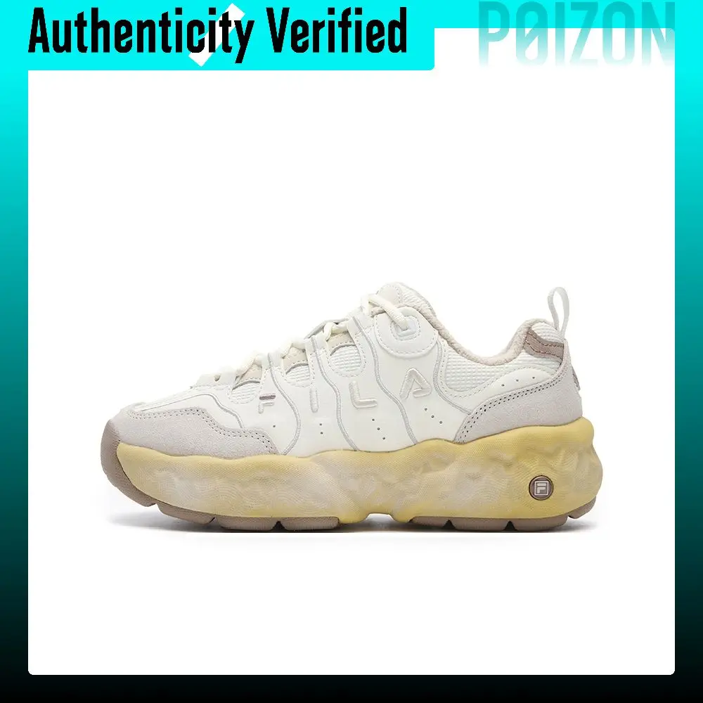 FILA MUFFIN WE Pancake Shoes Fleece Lined, Fashion Individual Minimalist Style Trendy Sports Versatile Comfortable F12W541123FTF
