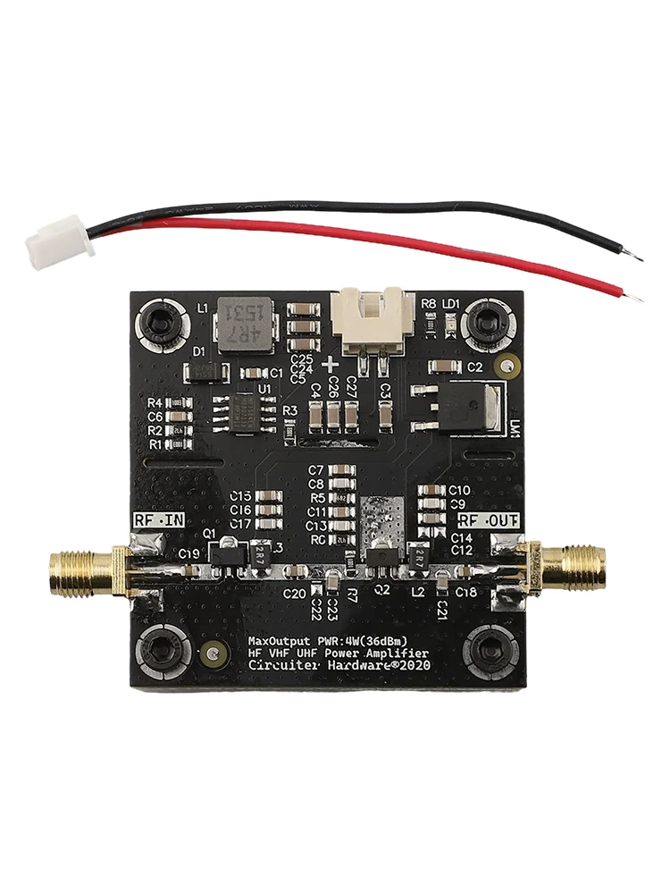 High Power RF Amplifying Device 0.5~800MHz VHF UHF 36dBm Gain Wide DC Power Enhanced Performance And Extended Coverage