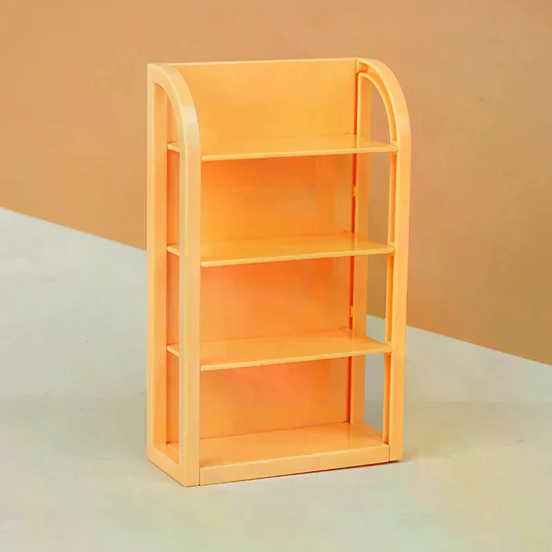 1:12 Casa delle bambole in miniatura Scaffale da supermercato Espositore Scaffale di stoccaggio Decorazione scena Accessori per casa delle bambole giocattolo