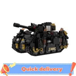MOC Technology Building Blocks 40K Tank and Missile Launch Vehicle DIY Assembly Toy Model Children's Christmas Gift