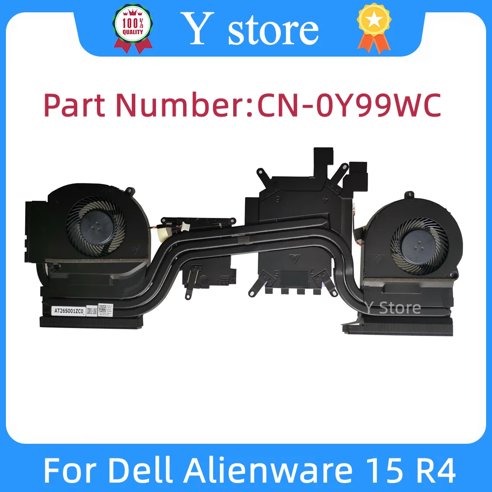 Y Store New Original Y99WC FOR Dell Alienware 15 R4 GTX1060 Graphics Cardheatsink Cooling Fan Special CN-0Y99WC 0Y99WC Fast Ship