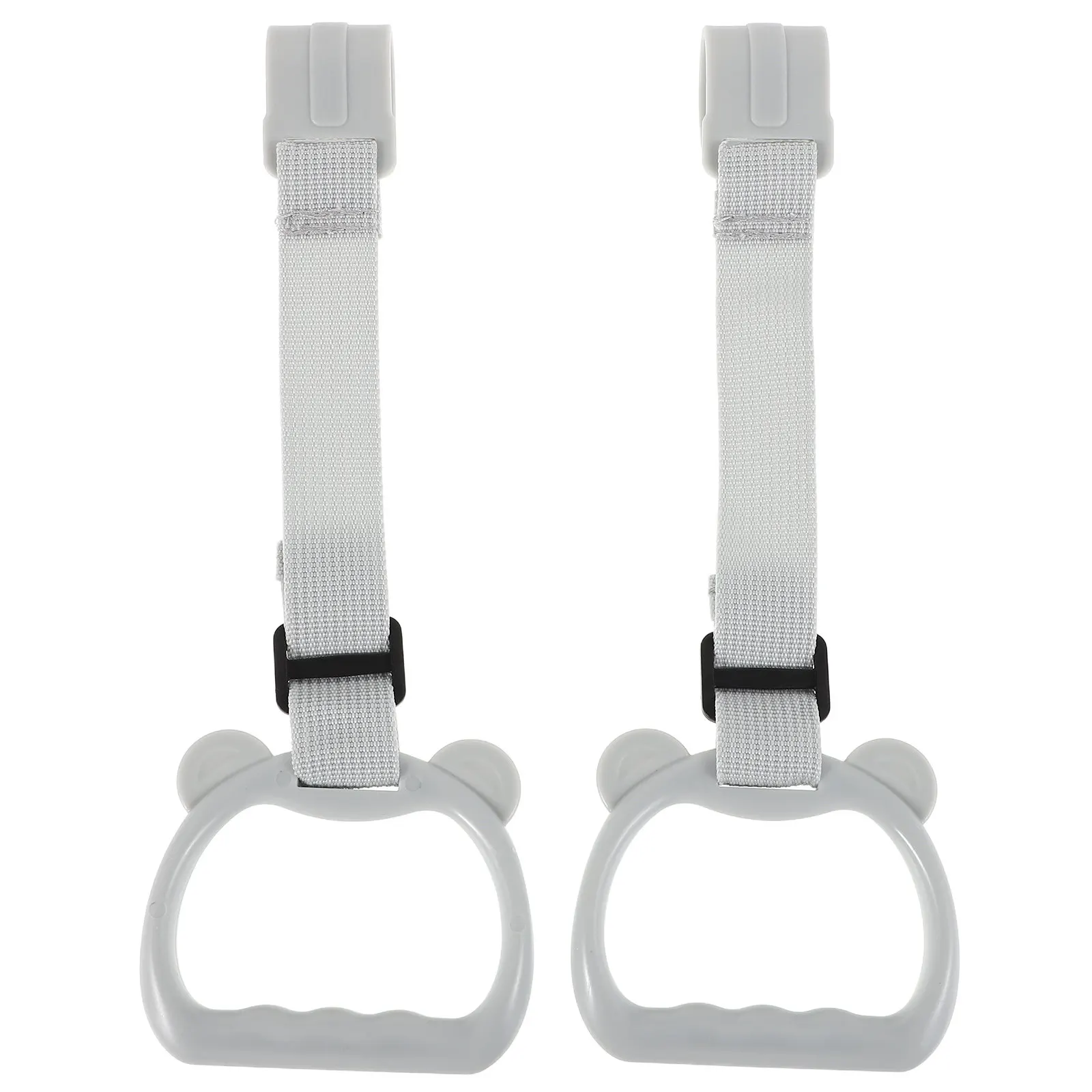 1Pair Toddler Pull Up Rings Baby Standing Training Rings Infant Walking Support Cot Nursery Gym Exercise Pull Ring Assistant