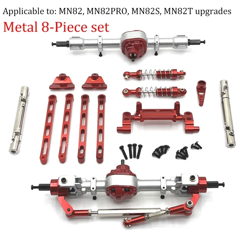 MN82, MN82PRO, MN82S, MN82T Upgraded Metal Sleeve Accessory Drive Shaft Front and Rear Axle Motor Gearbox Cover Circuit Board