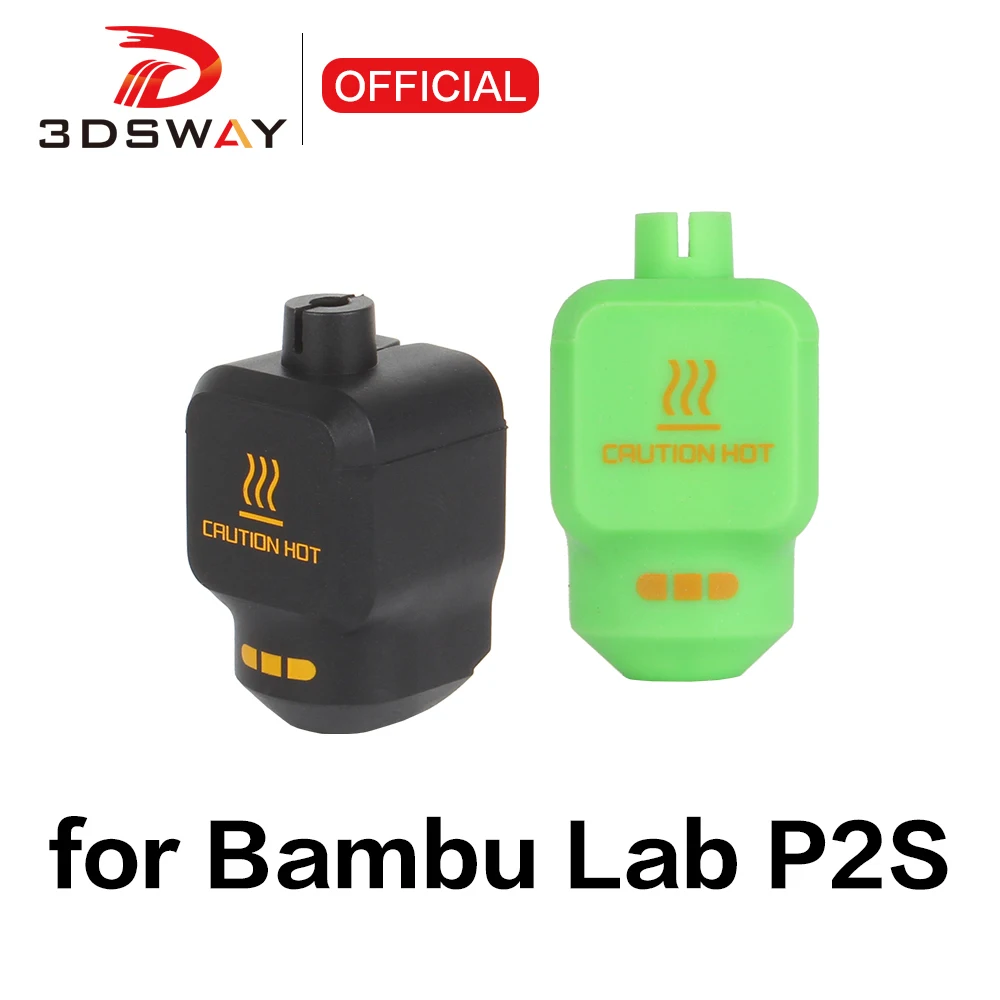 

1/5/10pcs Bambu Lab P2S Hotend Silicone Socks Cover Heating Block kit nozzle parts for Bambulab p2s 3D printer Accessories
