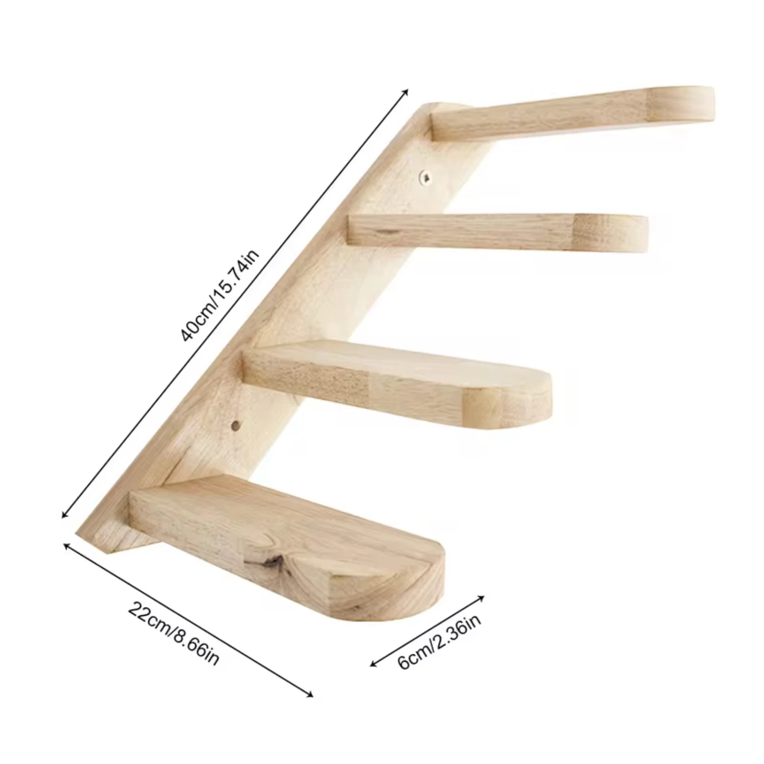 Montado Na Parede De Madeira Gato Escalada Quadro, Escadas Esquerda, Escada Do Gato, Jumping Plataforma Prateleira, Pet Appliance, Novas Árvores Do Gato