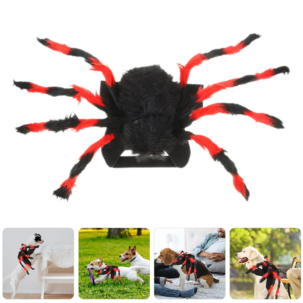 Halloween Decor Christmas Chest and Back Creative Cat Dog Spider Costume 53x38x18cm Small Pet Dress up Child