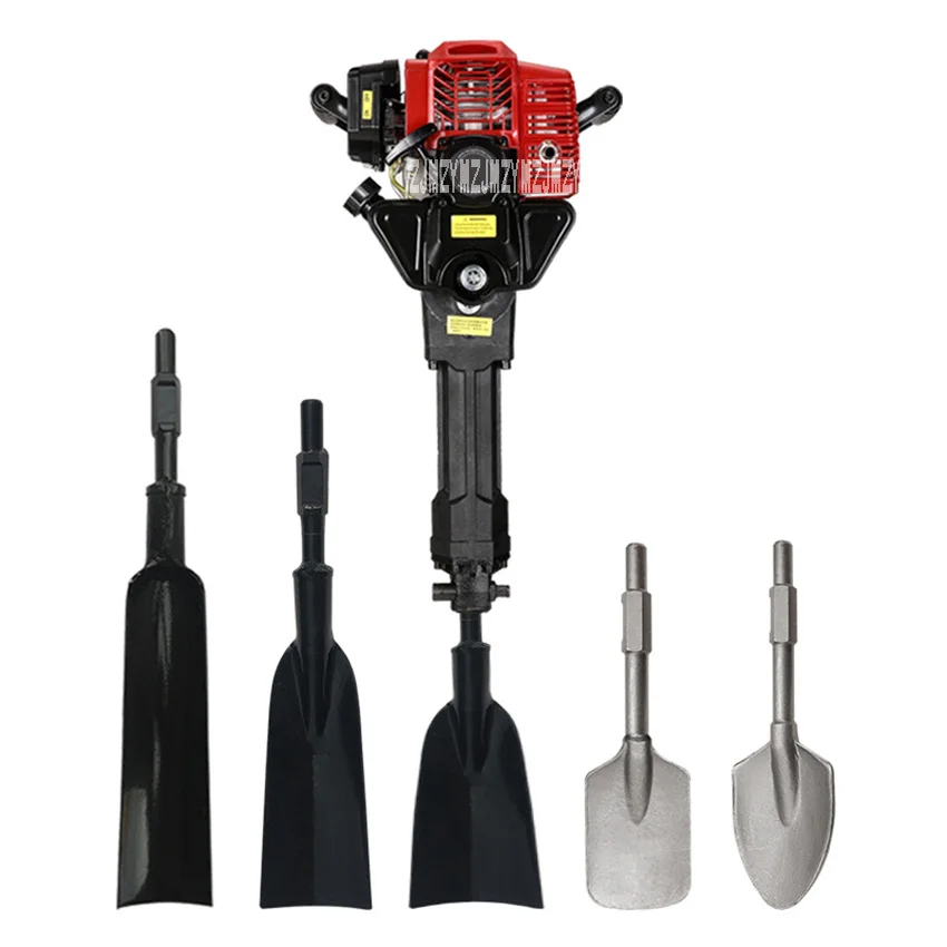 mc-qsj-00111 Gasoline Tree Digging Tree Pit Machine 5-piece Set Portable Transplanting Machine Tree Planting Machine 1900W 52CC