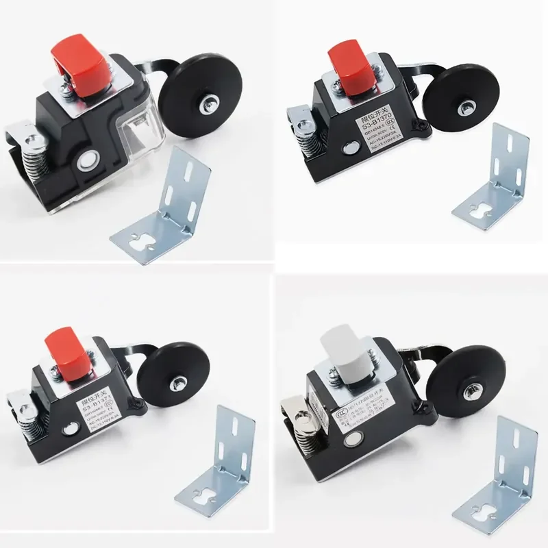 AP01 Elevator Limit Switch Bottom Pit Speed Reduction Rubber Wheel HD/1370 with Bracket for S3-B1370 S3 B1371