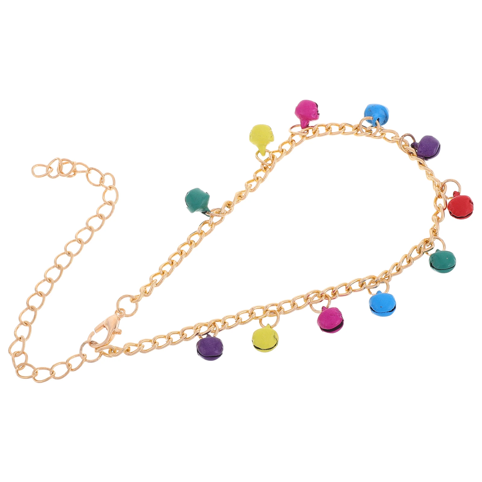 

Colorful Bell Adjustable Copper Bells Ankle Bells For Women Multi-colored Bracelets for Women Bohemian Style anklets