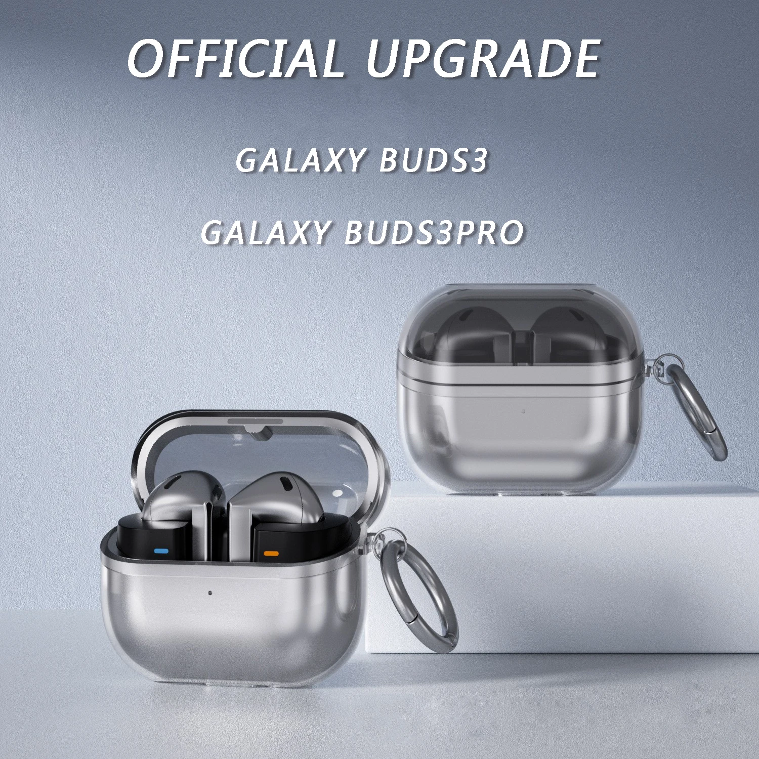 Galaxy Buds 3 Pro protective case Transparent Buds 3 and BUDs3 pro ear case soft simple TPU new