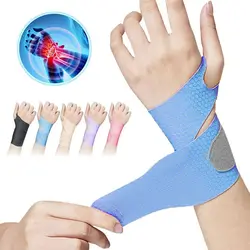 Wrist Brace for Carpal Tunnel Relief Light Support Compression Wrist Support Sports Wristband Wrist Guards Fit Right Left Hand