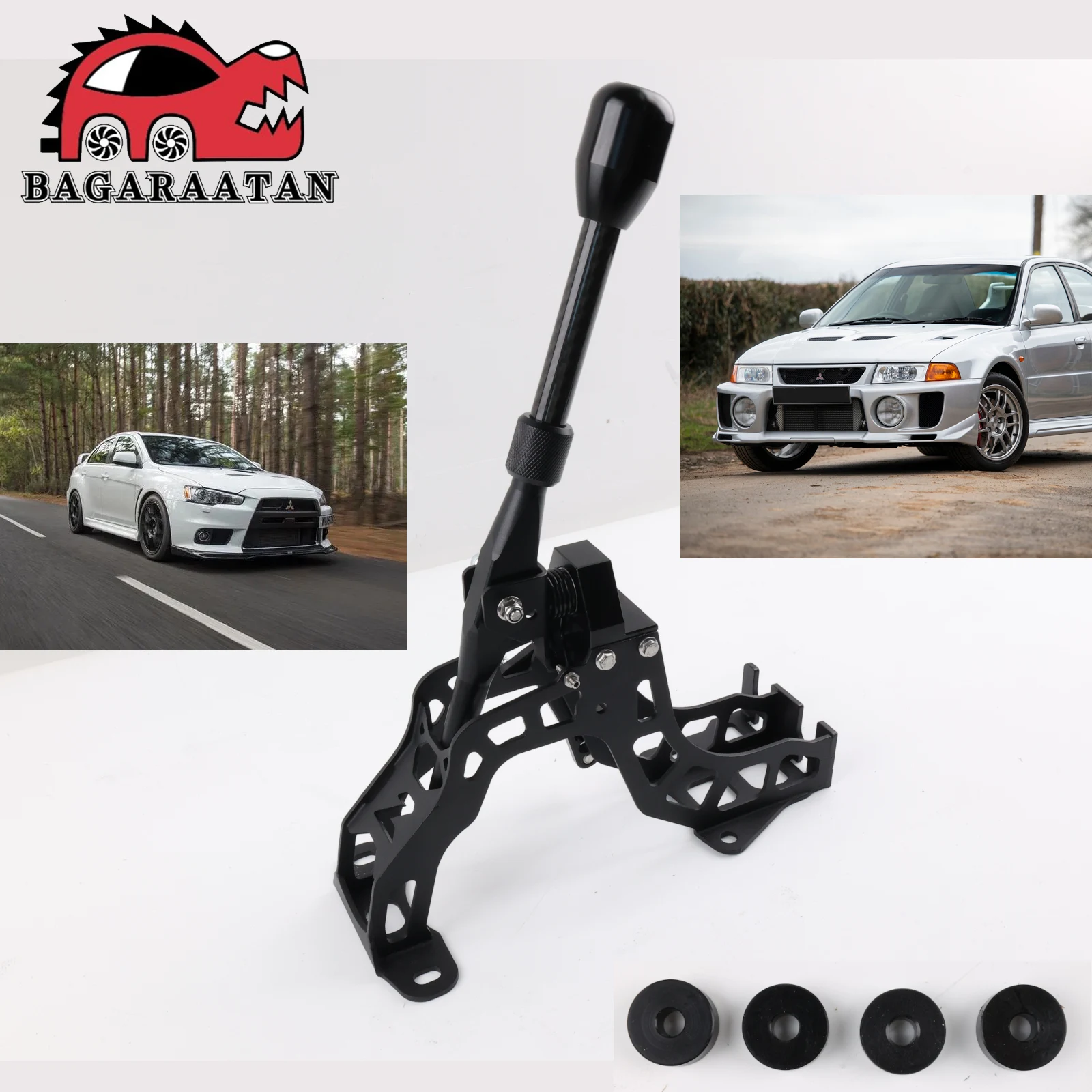Upgrade 5 Speed Manual Short Shifter Gear Shift Quick Shift Billet Aluminum For Mitsubishi EVO V 4 / 5 / 6 / 7 / 8