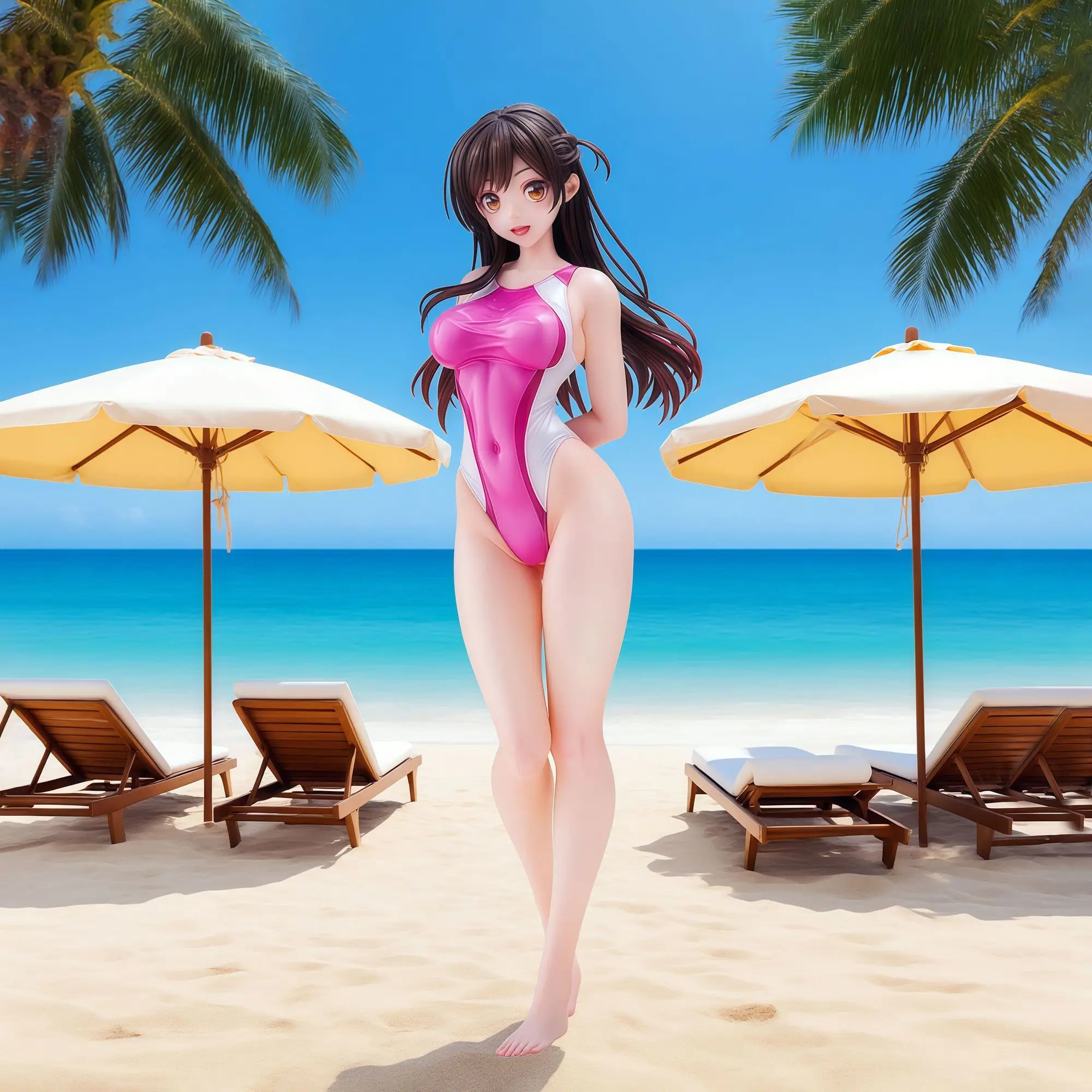 

Swimsuit - Mizuhara Chizuru (Sexy, Limited) - Rent-A-Girlfriend GK Figure | TOHO Peripheral | Action Figures Toys