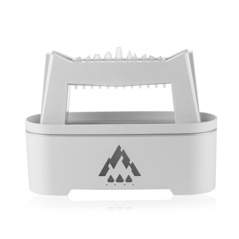 ABRG-Uidificatore d'aria a goccia di pioggia Diffusore di oli essenziali 300Ml Lampada a LED Telecomando Diffusore di aromaterapia a nuvola di pioggia Spina UE Dura