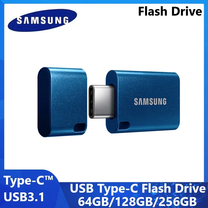 SAMSUNG Flash Drive Typ-C USB wasserdicht Pen Drive 256G 128G 64GB Typ-C ™   USB3.1 Flash-Laufwerk Memory Stick Fast Transfer Device