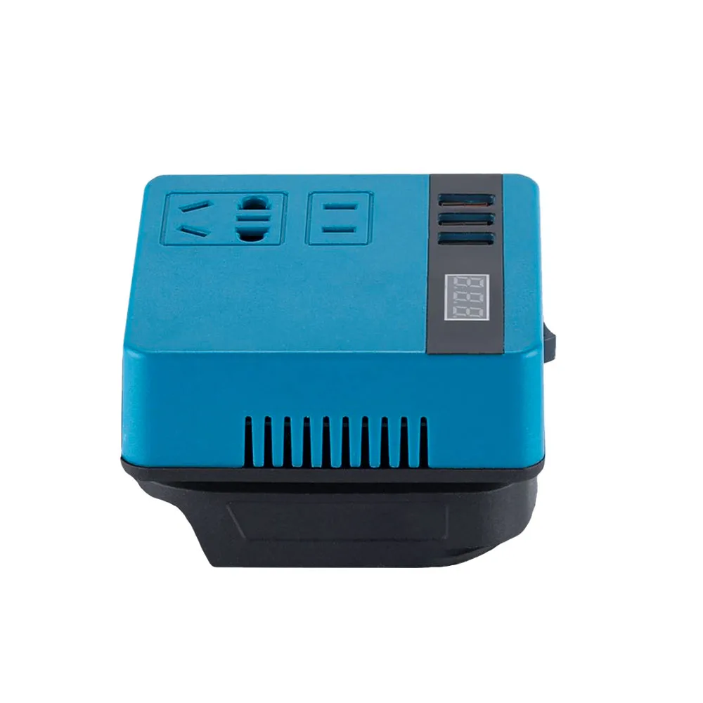 120W Portable Battery Inverter Electric Tool DC 18-21V To AC 220V Outdoor Work Inverter DC To AC Inverter for Makita 18V Battery