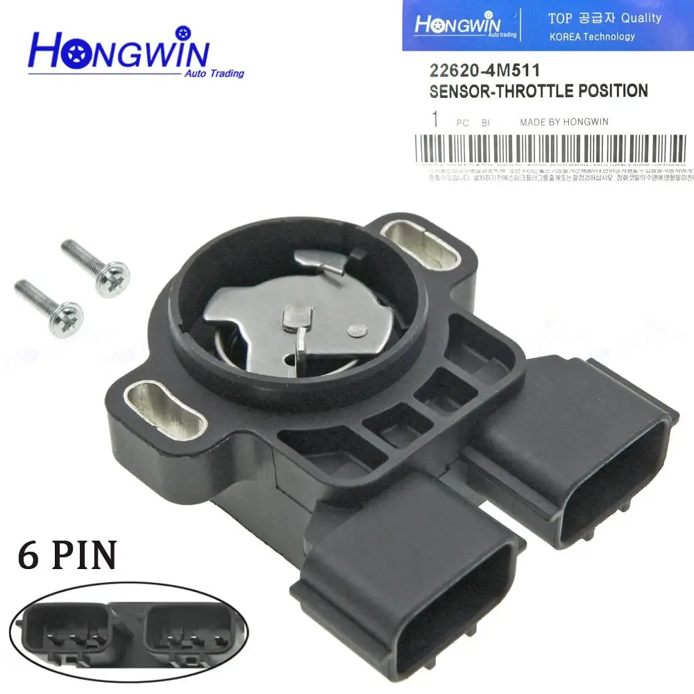 22620-4M511 Throttle Position Sensor TPS Fits Nissan Altima Pathfinder Sentra Maxima INFINITI I30 G20 QX4 226204M501 226209E000