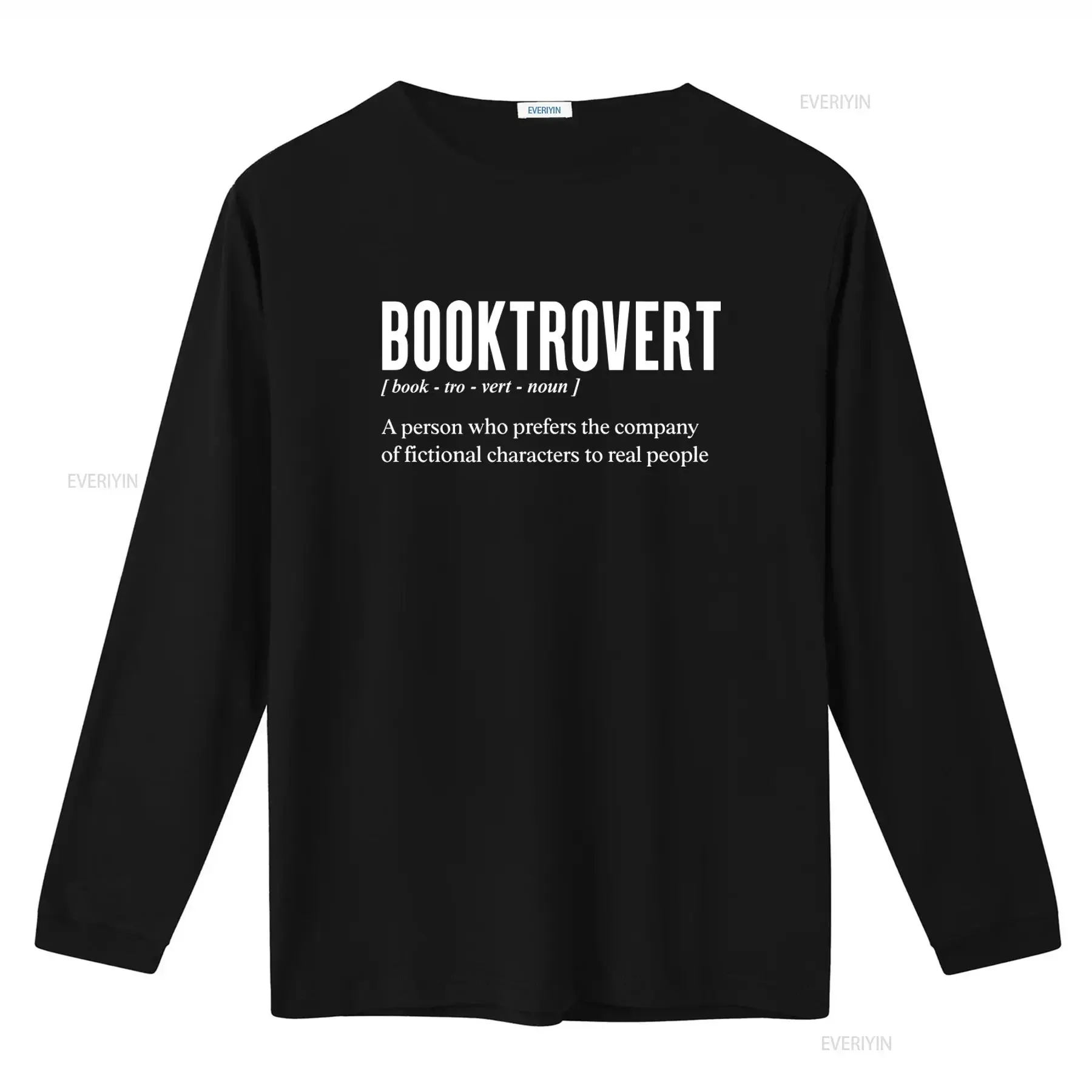 Booktrovert T Shirt for Book Lovers Definition Print Ideal Bookworms Readers Librarians Teachers vintage Washed fashion graphic