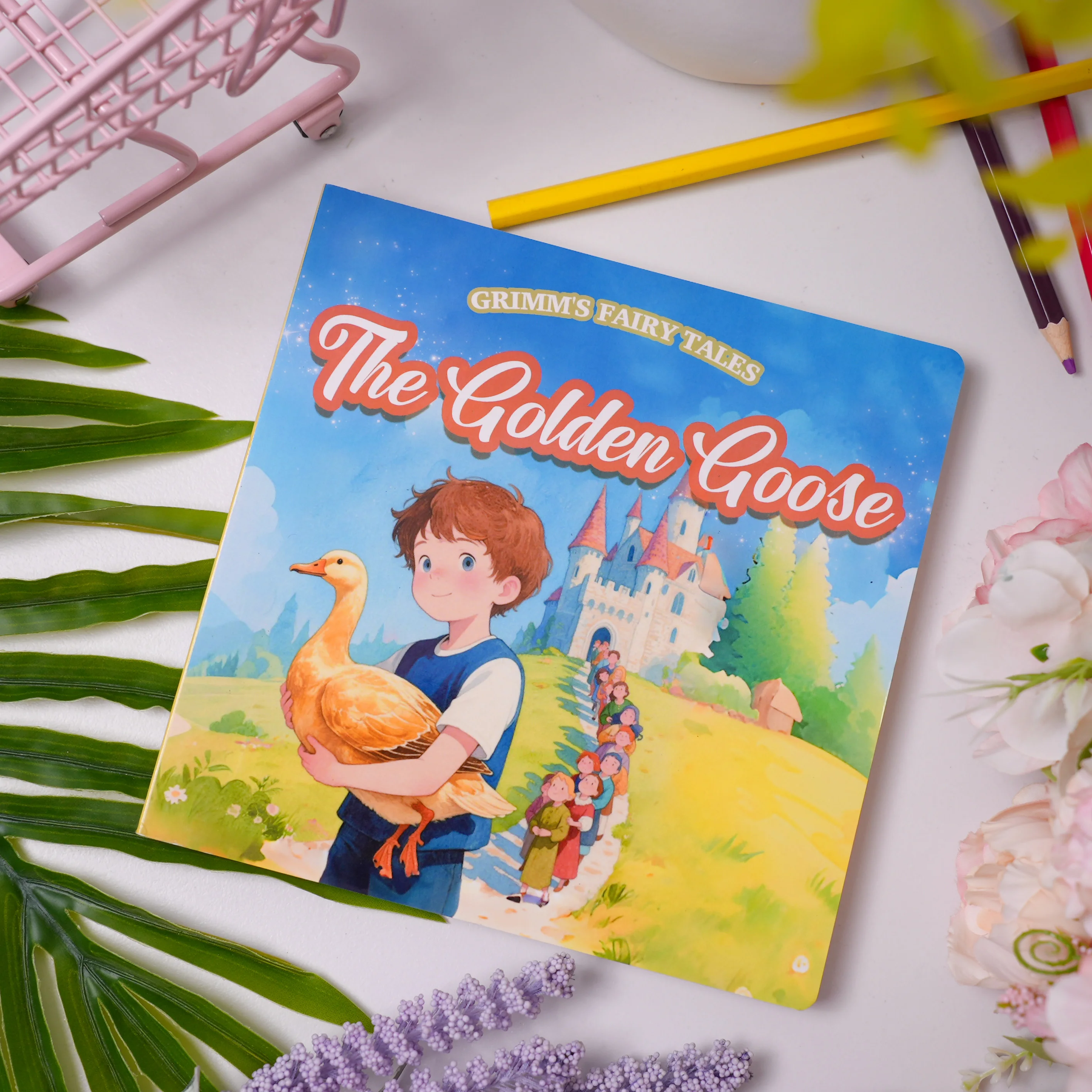 The Golden Goose Fairy Tale Book | Classic Grimm’s Story with Vivid Illustrations for Kids & Family Reading