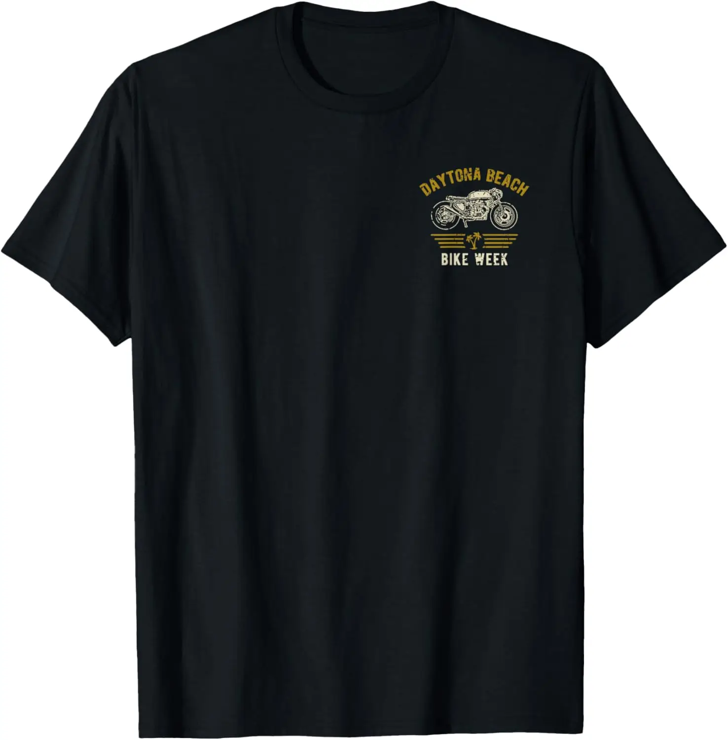 

Daytona Beach Bike Week Retro Motorcycle Design T-Shirt Motorcycle