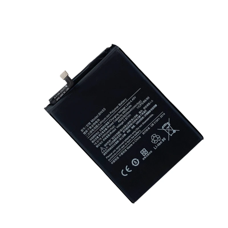 3.87V 4290mAh BN55 Mobile Phone Battery For Xiaomi For Redmi Note 9 S Note 9S Note9S  Phone Replacement Batteries + Tools
