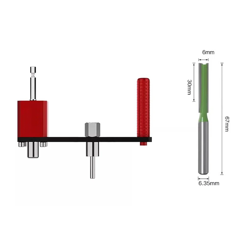 Adjustable Multi-function Hole Cutter for Integrated Ceiling, Honeycomb Panels, Downlights, and Woodworking Round Holes