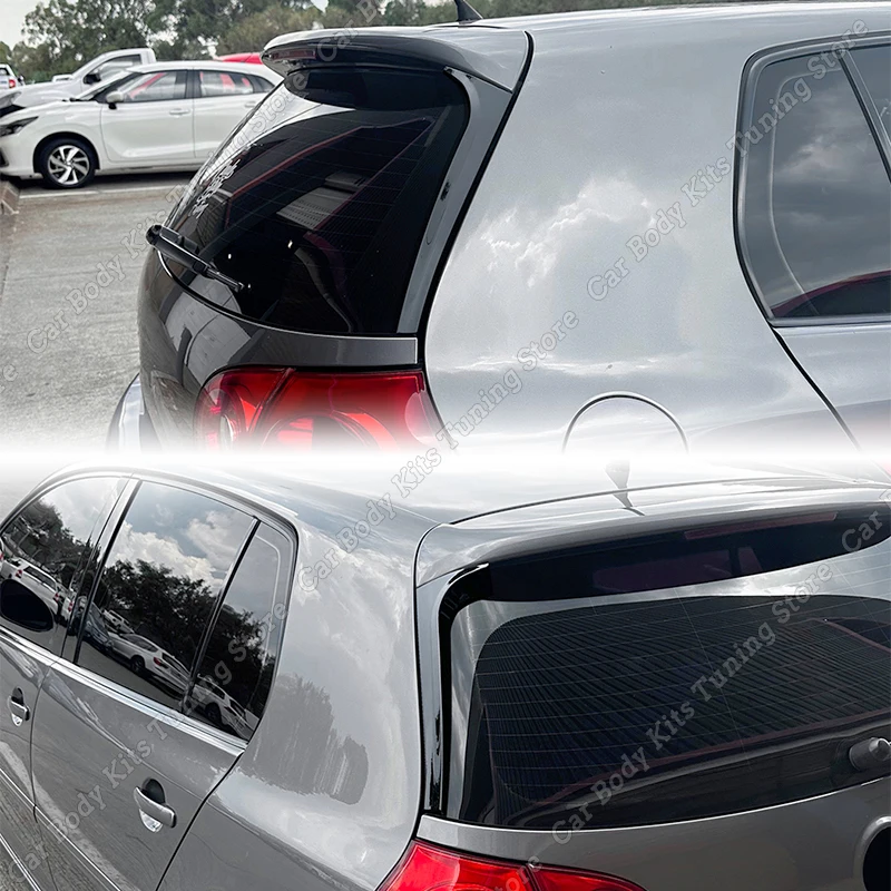 Neu! Für VW Volkswagen 2006 2007 2008 2009 Golf 5 MK5 R32 GTI R Hinten Seite Spoiler Flügel Trim Abdeckung Schwanz Fenster Deckel Änderung – Detail 2