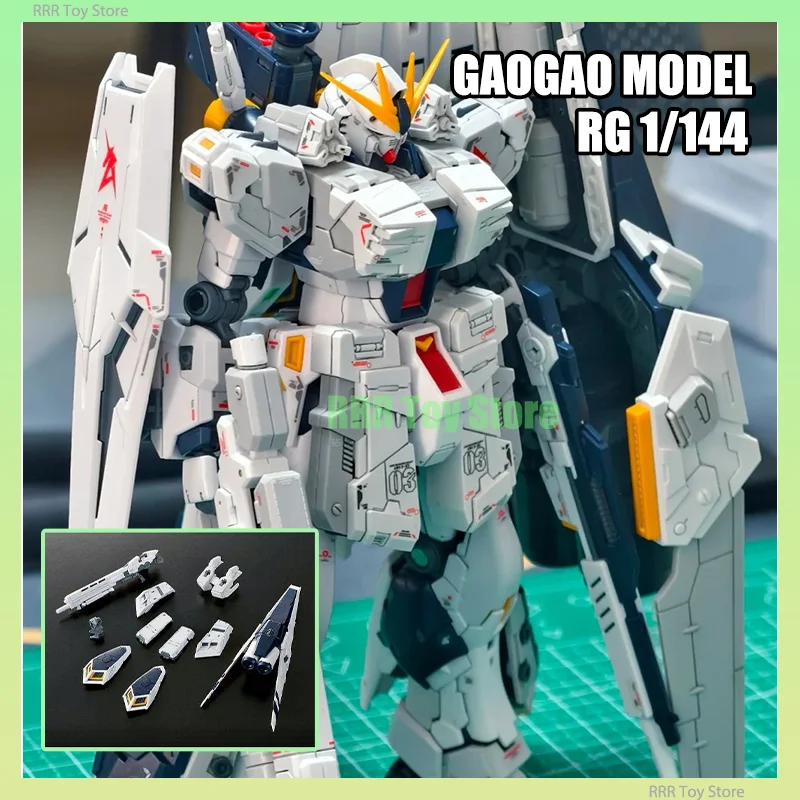 Auf Lager GAOGAO RG 1/144 HWS Erweiterungsset für V Montage Modellbausatz RX-93 Zubehör Actionfigur Kunststoffmodellbausätze Spielzeug Geschenk