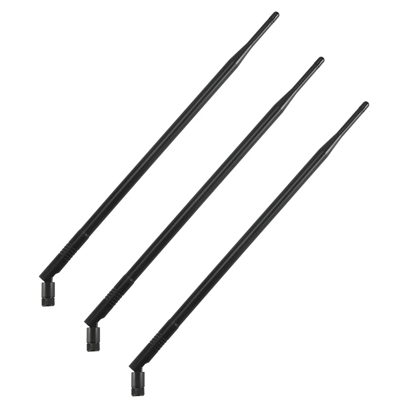 3PCS 9Dbi RP-SMA Du…