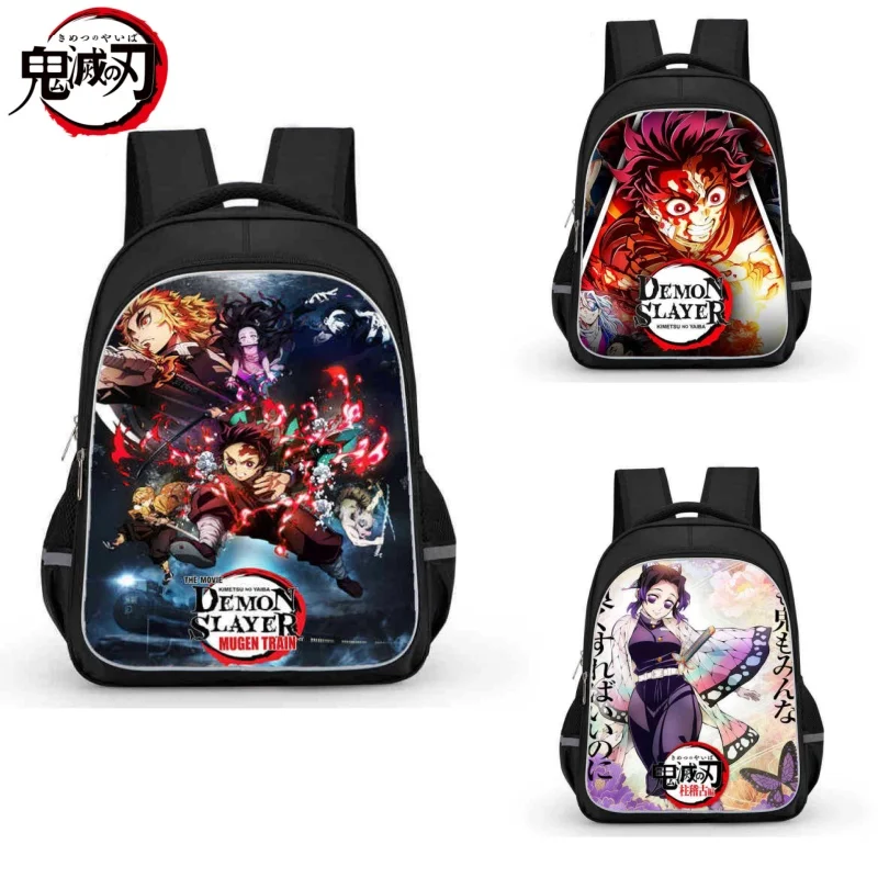 

2024 Demon Slayer Kimetsu No Yaiba Nezuko Schoolbag Backpack Student Backpack Drop Shipping School Bag Mochila