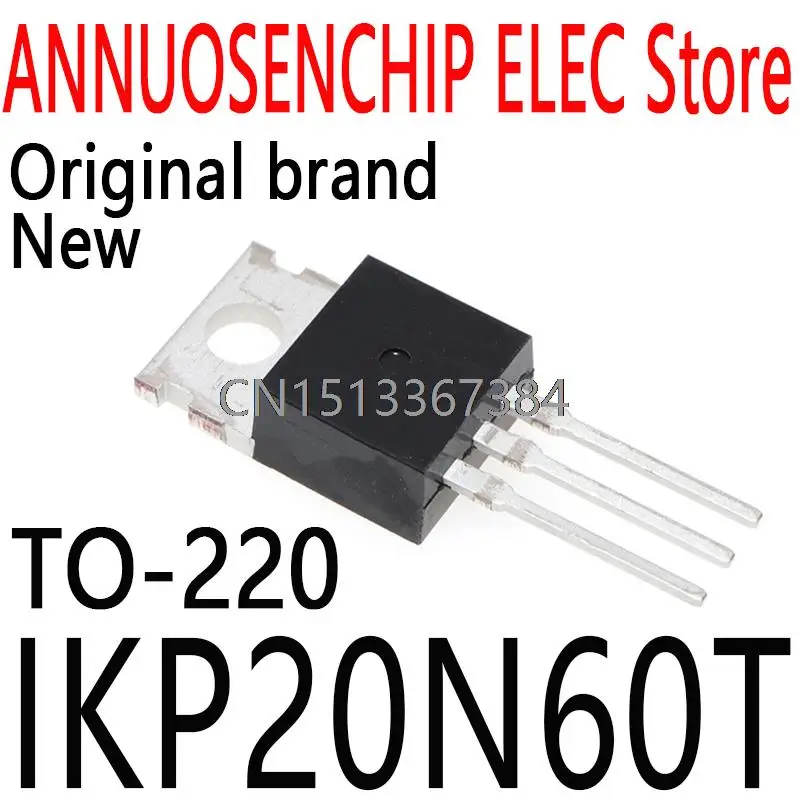 10PCS New and Original K20T60 K20N60 TO-220 20A 600V IKP20N60T 