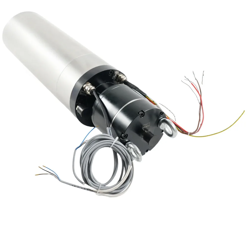 GDL125-30-24Z/7.5 HQD 7.5KW BT30 24000RPM 220V/380V 800Hz Water Cooling ATC Spindle Motor Bearing VFD Drive Metal Milling High