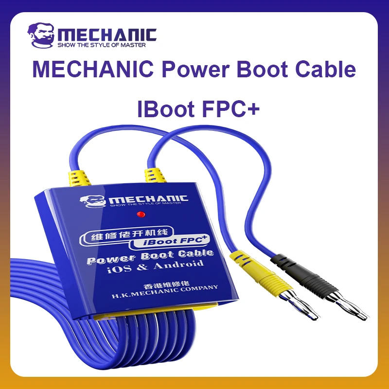 MECHANIC OFFICIAL iBoot FPC+ Power Boot cable For iPhone6-17PM Android Xiaomi samsung phone Power Supply Repair Test Cord
