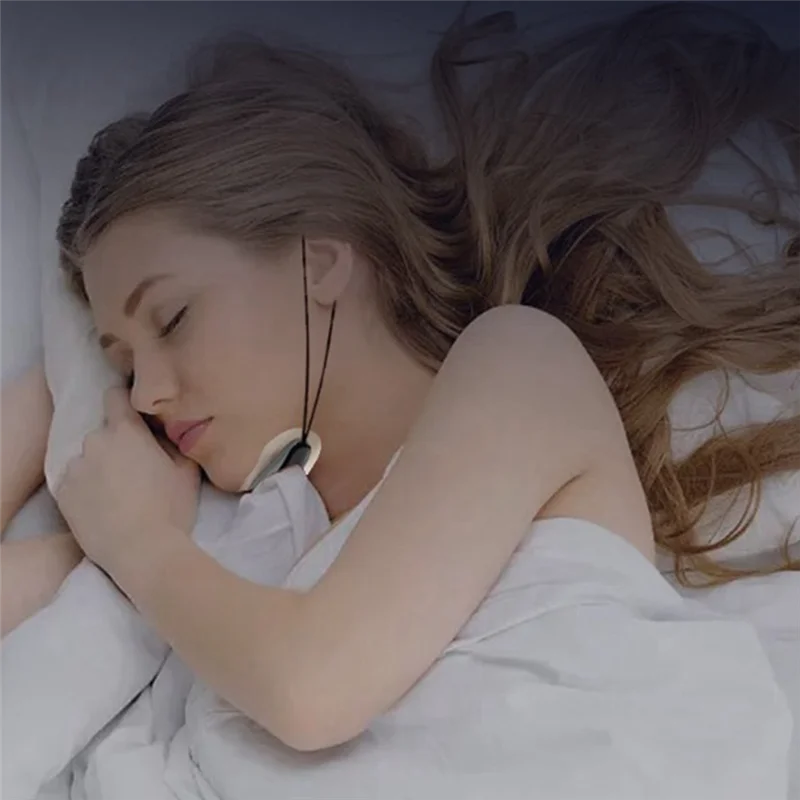 N08R Anti Snoring Devices, Snoring Stopper With Upgraded Intelligent Massage, Light And Convenient, Adjustable By 6 Mode Spare P